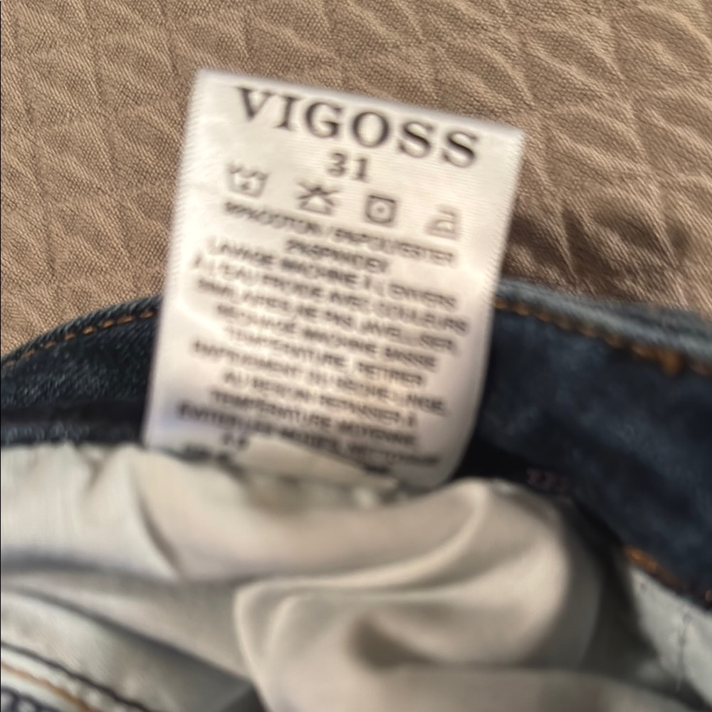 Vigoss Women's Blue Jeans 31 NWOT - Picture 6 of 7
